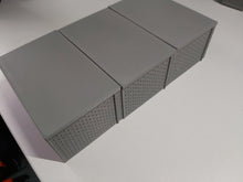 Load image into Gallery viewer, Industrial Garages Lockup Storage Unit for Wargaming D+D Scenery 28mm 3d Printed