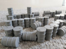 Load image into Gallery viewer, Wargaming Barricade of Barrels Terrain Scenery 28mm 3d Printed Props Warhammer