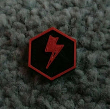 Load image into Gallery viewer, Warhammer 40K Kill Team Tokens Tactic Tokens x80 Black & Red