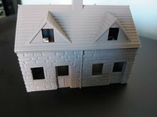 Load image into Gallery viewer, N Gauge OO or Z Model Railway Layout Buildings Stone Effect Cottage Houses
