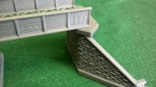 Load image into Gallery viewer, Girder Bridge TT120 Gauge Model Railway Bridge Support Girders Stonework Support
