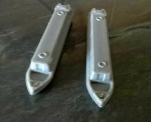 Load image into Gallery viewer, Z Gauge Solid Sided Model Railway Scenery River Canal Boats x 2