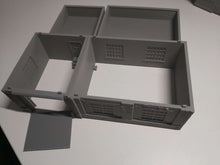 Load image into Gallery viewer, Warehouse Building Garage Workshop Wargaming Industrial Building 28mm Lockup