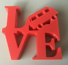 Load image into Gallery viewer, Volkswagen Campervan LOVE Standing Sign Decorative Plaque