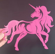 Load image into Gallery viewer, Unicorn Silhouette Wall Art Decor Hanging Decoration Animal Mythical Creature