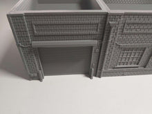 Load image into Gallery viewer, Warehouse Building Garage Workshop Wargaming Industrial Building 28mm Lockup