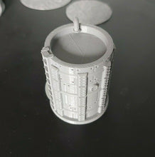 Load image into Gallery viewer, Warhammer War Game Chemical Storage Tanks Vats D+D Scenery Hides 3d Printed 15mm