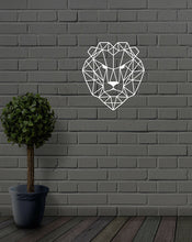 Load image into Gallery viewer, Geometric Lion Animal Wall Art Decor Hanging Decoration Origami Style