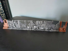 Load image into Gallery viewer, Wargame Table Top Fences Post Apocalytic Scenery Tile Hides 3d Printed Warhammer