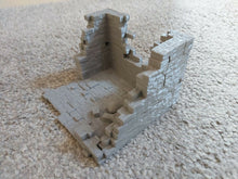 Load image into Gallery viewer, The Cannonball Rubble Ruin Terrain Building 28mm 3d Printed Wargaming Dungeons