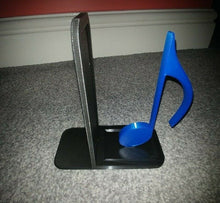 Load image into Gallery viewer, Music Themed Decorative Bookshelf Bookend Musical Notes Multi Colour