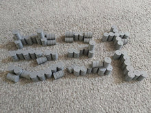 Load image into Gallery viewer, Wargaming Barricade of Barrels Terrain Scenery 28mm 3d Printed Props Warhammer