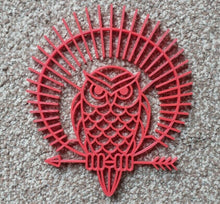 Load image into Gallery viewer, Owl Wall Art Hanging Decoration Origami Style Pick Your Colour Owl Perch
