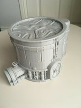Load image into Gallery viewer, Warhammer War Game Chemical Storage Tanks Vats D+D Scenery Hides 3d Printed
