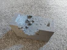Load image into Gallery viewer, The Cannonball Rubble Ruin Terrain Building 28mm 3d Printed Wargaming Dungeons