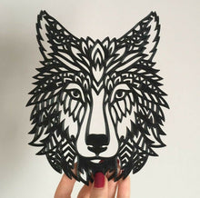 Load image into Gallery viewer, Wolf Head Wall Art 3D Hanging Modern Wall Decor Pick Your Colour