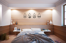 Load image into Gallery viewer, Four Elements Earth Air Fire Water Elemental Wall Art Home Decor 30cm x 18.6cm