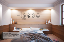 Load image into Gallery viewer, Four Elements Earth Air Fire Water Wall Art Home Decor Hanging Decoration