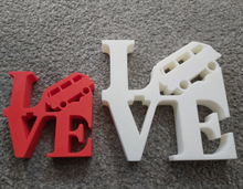 Load image into Gallery viewer, Volkswagen Campervan LOVE Standing Sign Decorative Plaque