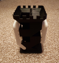 Load image into Gallery viewer, Castle Style Dice Tower Warhammer Role Playing Table Games or Board Game