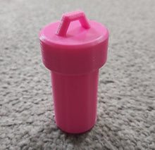 Load image into Gallery viewer, Motorcycle Ear Plug Small Storage Pot with Screw Lid Earplug Holder Geocache Container