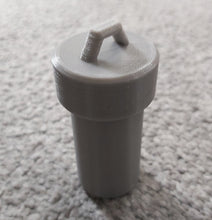 Load image into Gallery viewer, Motorcycle Ear Plug Small Storage Pot with Screw Lid Earplug Holder Geocache Container