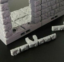 Load image into Gallery viewer, Dungeons & Dragons Warhammer Wargame Style Board Game Tiles Terrain Modular