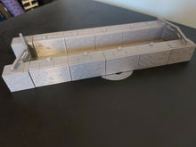 Load image into Gallery viewer, N Gauge Model Railway Canal Lock Scenery Kit Modular Lock Gates Narrowboat