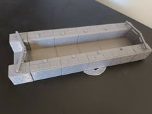 Load image into Gallery viewer, N Gauge Model Railway Canal Lock Scenery Kit Modular Lock Gates Narrowboat