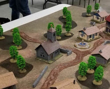 Load image into Gallery viewer, Church Model Wargaming 28mm Terrain Scenery 3d Printed Stone Texture Steeple
