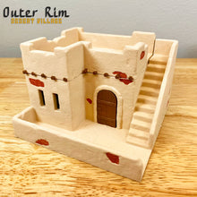 Load image into Gallery viewer, Desert House 2 Outer Rim Tatooine Sci Fi Style Building 28mm Wargaming Terrain 3D Printed
