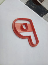Load image into Gallery viewer, Letter P Cookie Cutter Biscuit Tool 3D Printed

