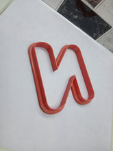 Load image into Gallery viewer, Letter N Cookie Cutter Biscuit Tool 3D Printed
