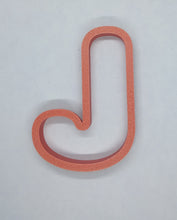 Load image into Gallery viewer, Letter J Cookie Cutter Biscuit Tool 3D Printed
