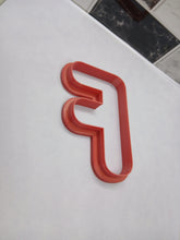 Load image into Gallery viewer, Letter F Cookie Cutter Biscuit Tool 3D Printed
