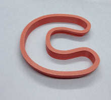Load image into Gallery viewer, Letter C Cookie Cutter Biscuit Tool 3D Printed
