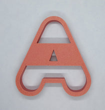 Load image into Gallery viewer, Letter A Cookie Cutter Biscuit Tool 3D Printed
