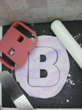 Load image into Gallery viewer, Letter B Cookie Cutter Biscuit Tool 3D Printed

