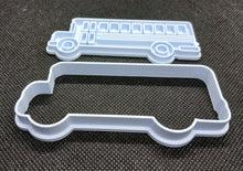 Load image into Gallery viewer, Bus Vehicle Cookie Cutter 3D Printed Biscuit Stamp Fondant Decoration
