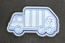 Load image into Gallery viewer, Bin Lorry Refuse Truck Vehicle Cookie Cutter 3D Printed Biscuit Stamp Fondant
