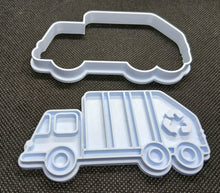 Load image into Gallery viewer, Bin Lorry Refuse Truck Vehicle Cookie Cutter 3D Printed Biscuit Stamp Fondant
