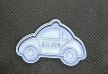 Load image into Gallery viewer, Police Car Vehicle Cookie Cutter 3D Printed Biscuit Stamp Fondant Decoration
