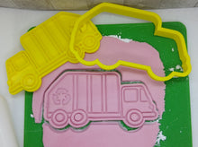 Load image into Gallery viewer, Bin Lorry Refuse Truck Vehicle Cookie Cutter 3D Printed Biscuit Stamp Fondant
