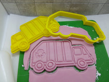 Load image into Gallery viewer, Bin Lorry Refuse Truck Vehicle Cookie Cutter 3D Printed Biscuit Stamp Fondant
