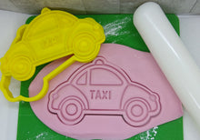 Load image into Gallery viewer, Taxi Car Vehicle Cookie Cutter 3D Printed Biscuit Stamp Fondant Decoration
