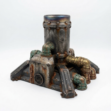 Load image into Gallery viewer, Sci-Fi Industrial Resource Extraction Pump 28mm Terrain - RPG Wargaming Scenery
