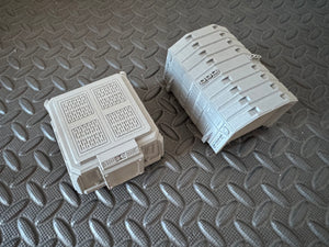 15mm Defence Bunker & Warehouse Building Wargaming Sci-Fi 3D Printed in Grey