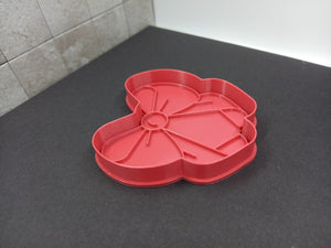 Bow Cookie Cutter 3D Printed Biscuit Stamp Fondant Icing Cake Decoration Ribbon