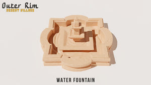 Outer Rim Desert Fountain Tatooine Sci Fi Style 28mm Wargaming 3D Printed