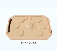 Load image into Gallery viewer, Sci-Fi Transmat Teleportation Pad - 28mm Desert Terrain - Desert Edge Outpost
